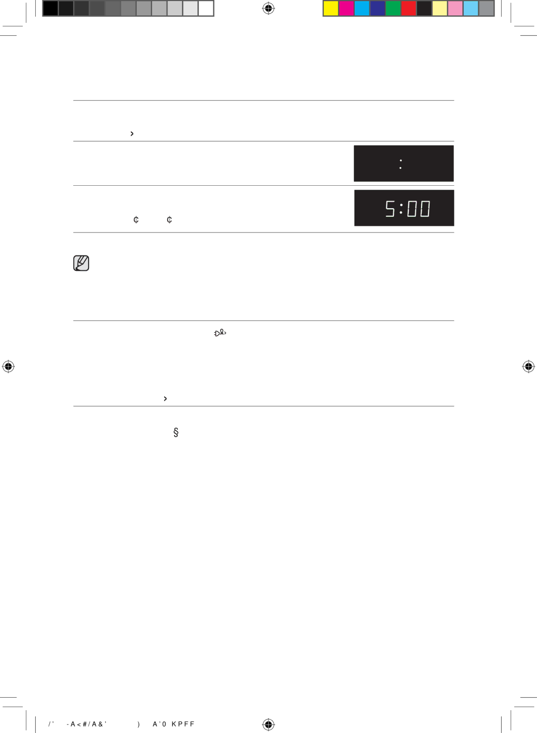 Samsung ME732K/ZAM manual Operation, Setting the clock, Using the power saving button, Using the pause/cancel button 