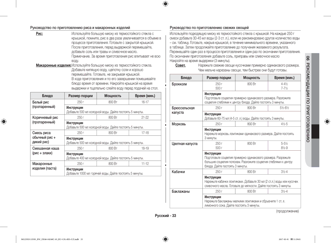 Samsung MG23H3115NK/BW, MG23H3115NW/BW manual Рис 