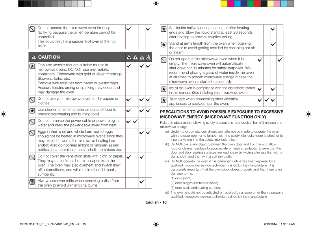 Samsung MG28F304TJS/ET, MG28F304TCK/ET manual 23/2014 113012 AM 