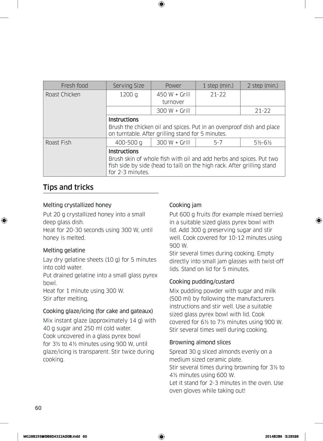 Samsung MG28J5255UW/EF manual Tips and tricks 