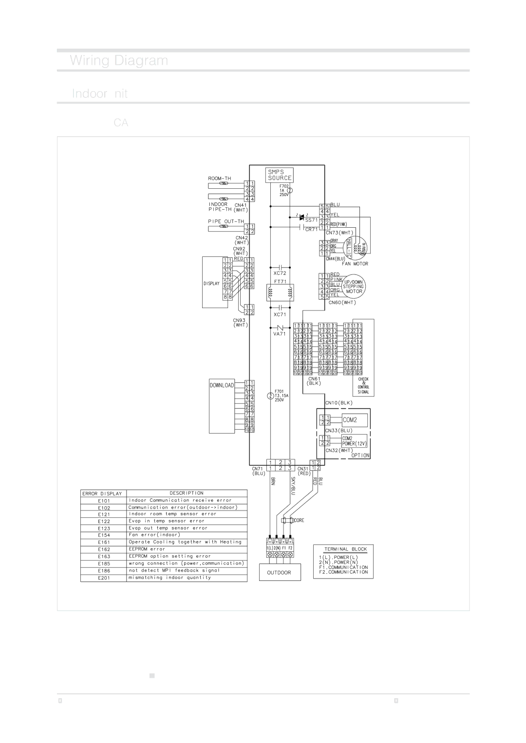 Samsung MH026FNCA service manual Wiring Diagram 