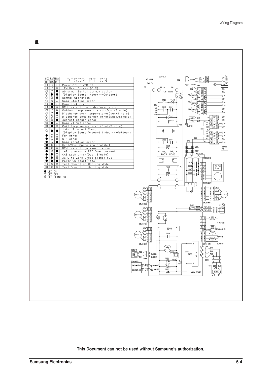 Samsung MH026FNCA service manual MH080FXCA4A 