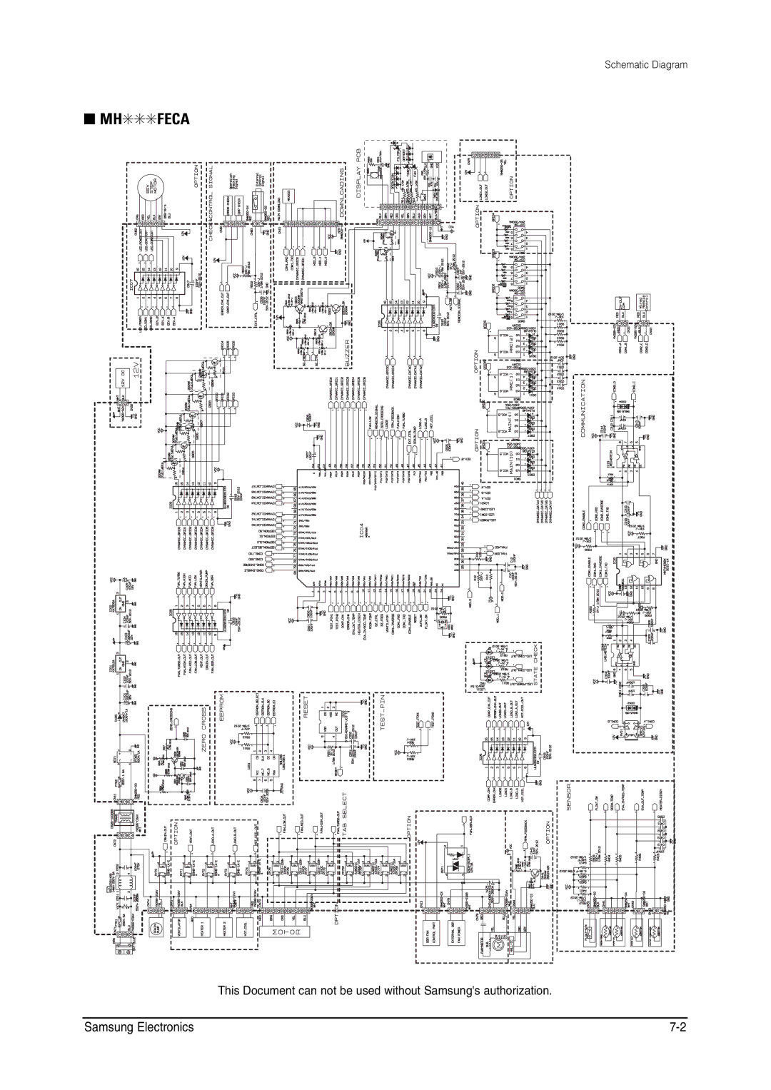 Samsung MH026FNCA service manual Mhfeca 