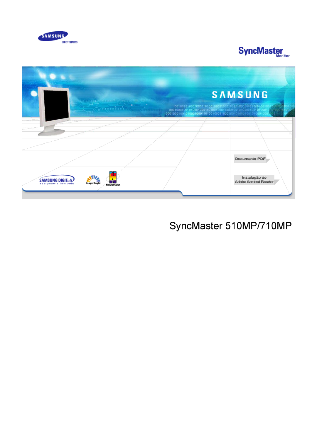 Samsung LS17MHASSZ/EDC, MH15ASSS/EDC, MH17ASSS/EDC manual SyncMaster 510MP/710MP 