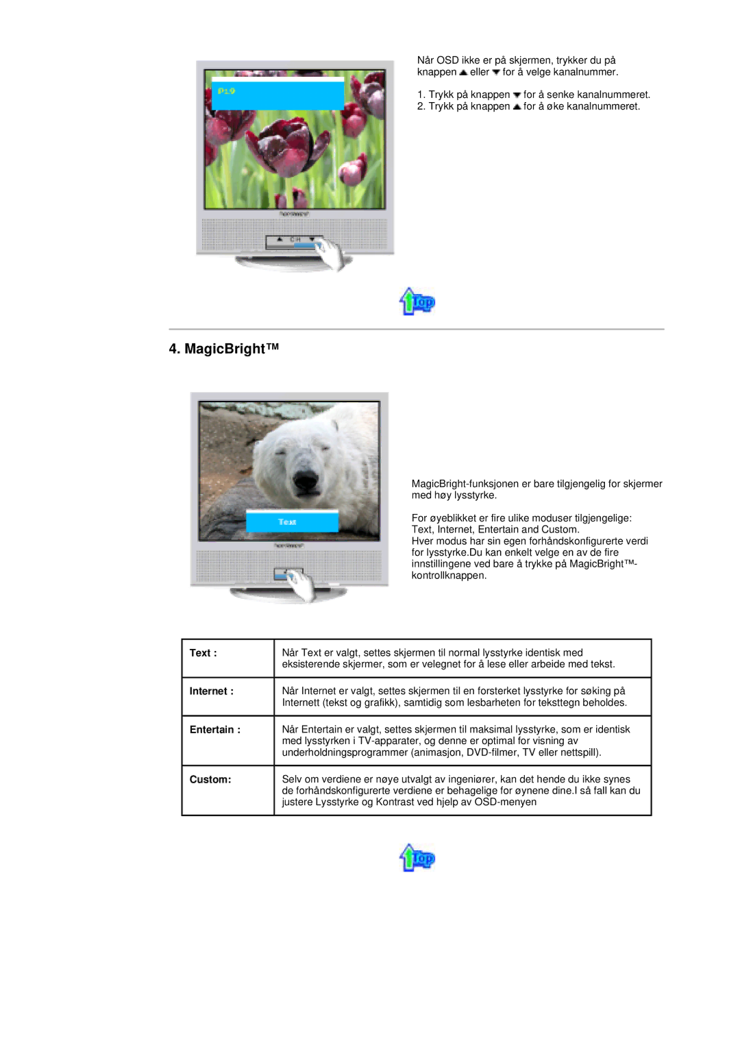 Samsung MH15ASSS/EDC, LS17MHASSZ/EDC, MH17ASSS/EDC manual MagicBright 