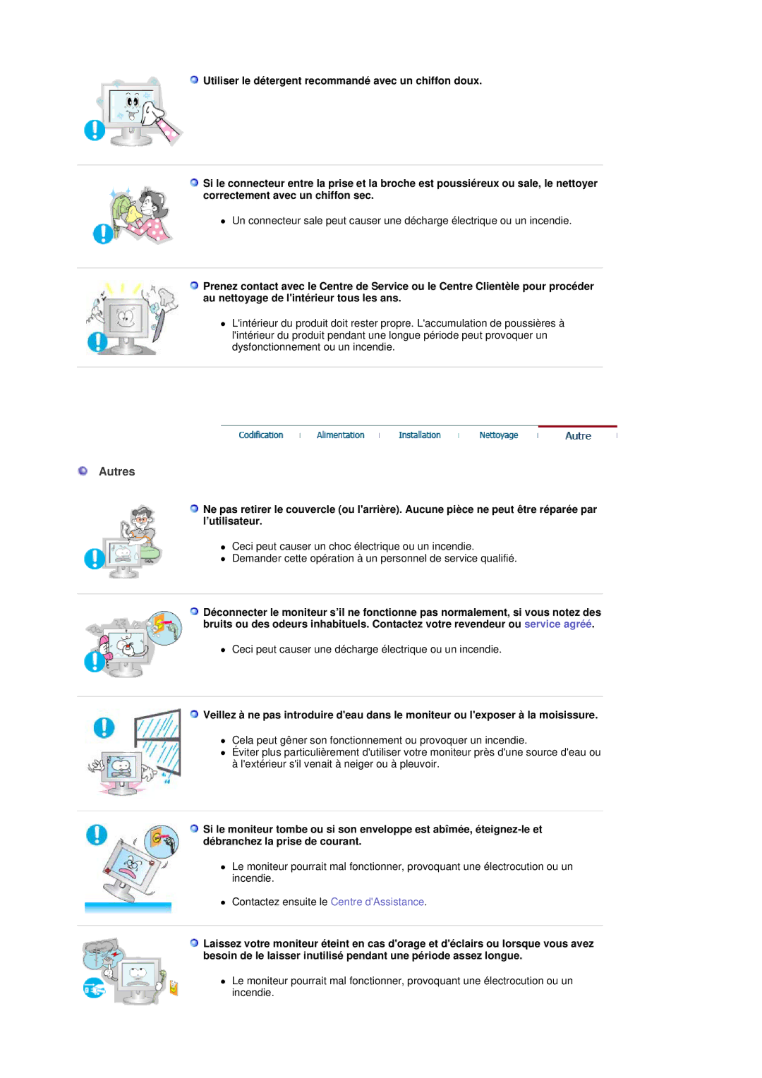 Samsung MH17FSSS/EDC, MH17FSSSU/EDC manual Autres 