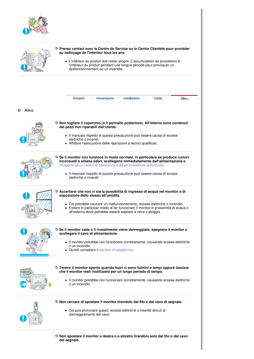 Samsung MH17FSSS/EDC, MH17FSSSU/EDC manual Altro 