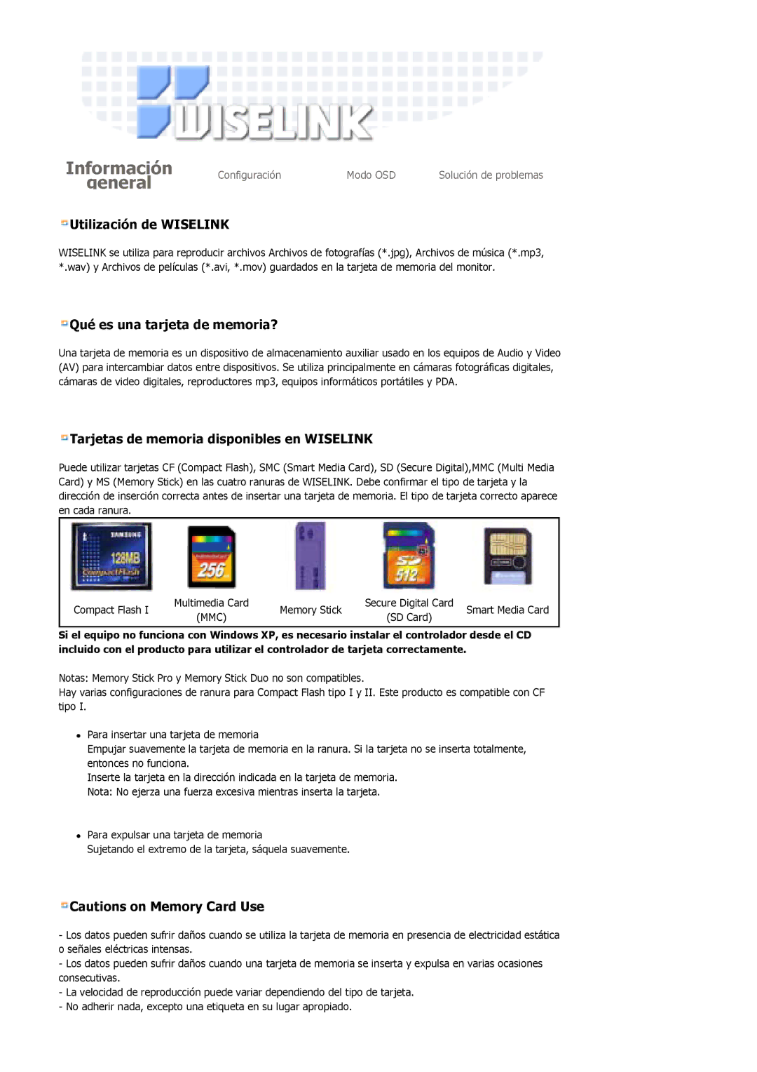 Samsung MH17FSSS/EDC, MH17FSSSU/EDC manual Información 