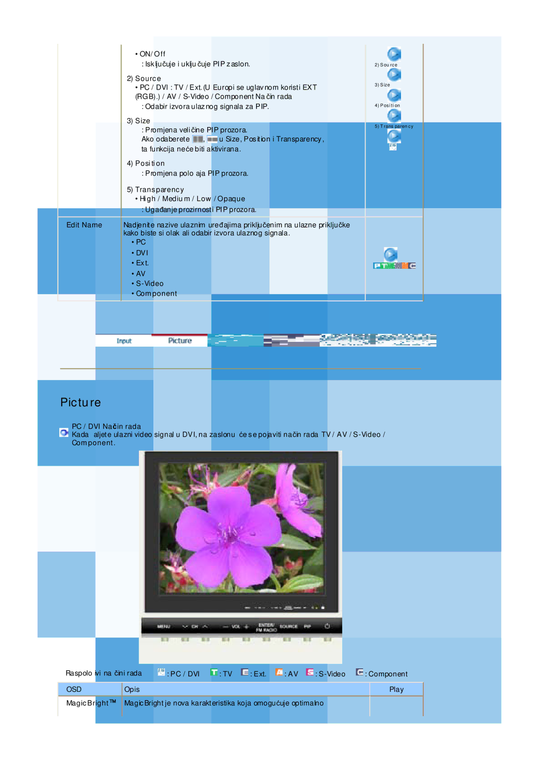 Samsung MH17FSSSU/EDC, MH17FSSS/EDC manual Dvi 