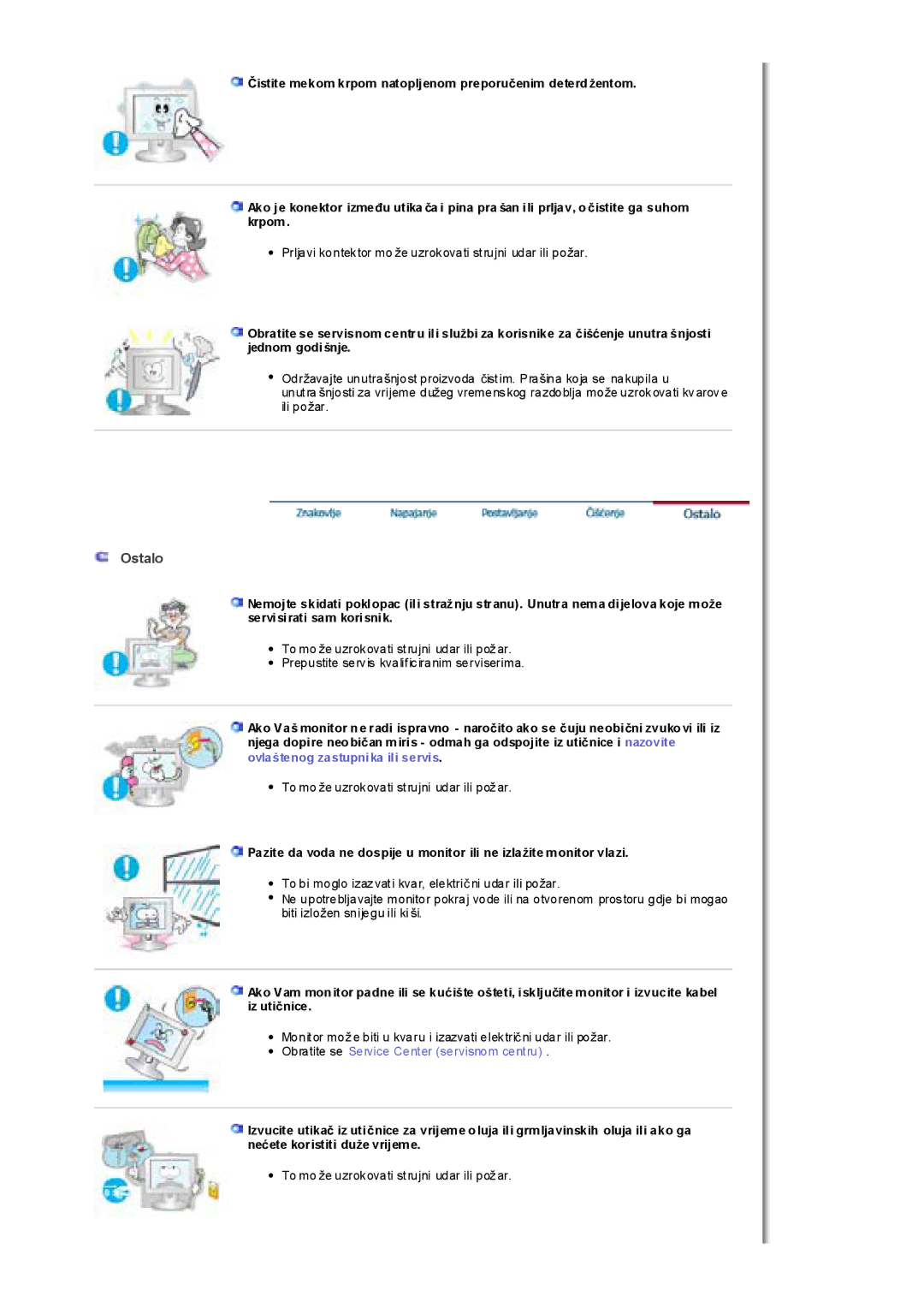 Samsung MH17FSSS/EDC, MH17FSSSU/EDC manual Ostalo 