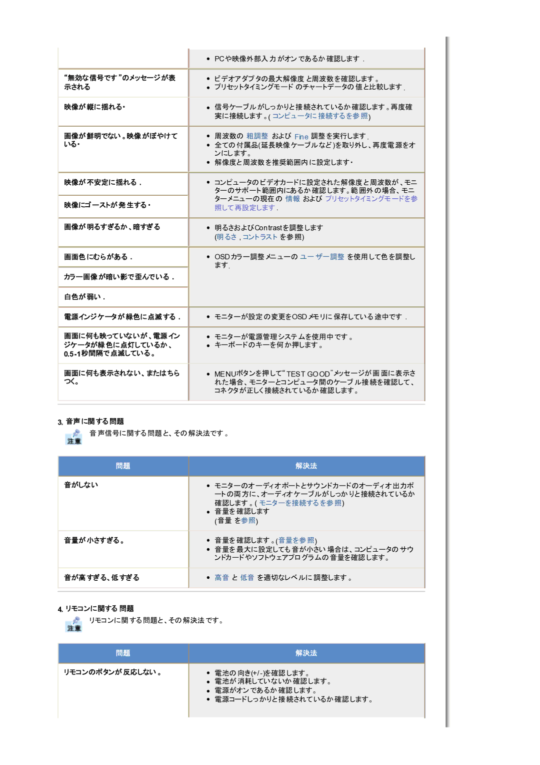 Samsung LS17MHFSSY/XSJ, MH17FSSSU/XSJ manual 䈇䉎䊶, 䈮䉯䊷䉴䊃, 䉎䈜䈑䉎, 䈅䉎㩷, 䉦䊤䊷, 䈧䈒䇯, 䈘䈜䈑䉎䇯㩷, 䈜䈑䉎䇮 䈜䈑䉎㩷, 䊥䊝䉮䊮䈮 䈜䉎, 䊥䊝䉮䊮 䊗䉺䊮 䈚䈭䈇 䇯㩷 