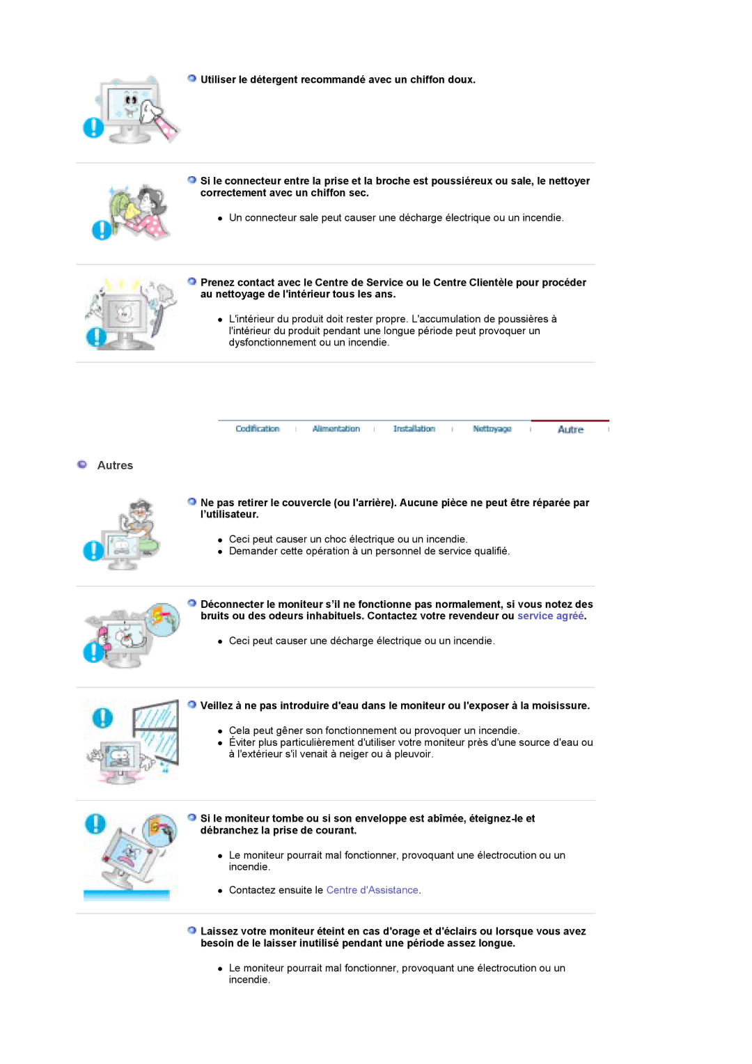 Samsung MH17WSSS/EDC manual Autres 