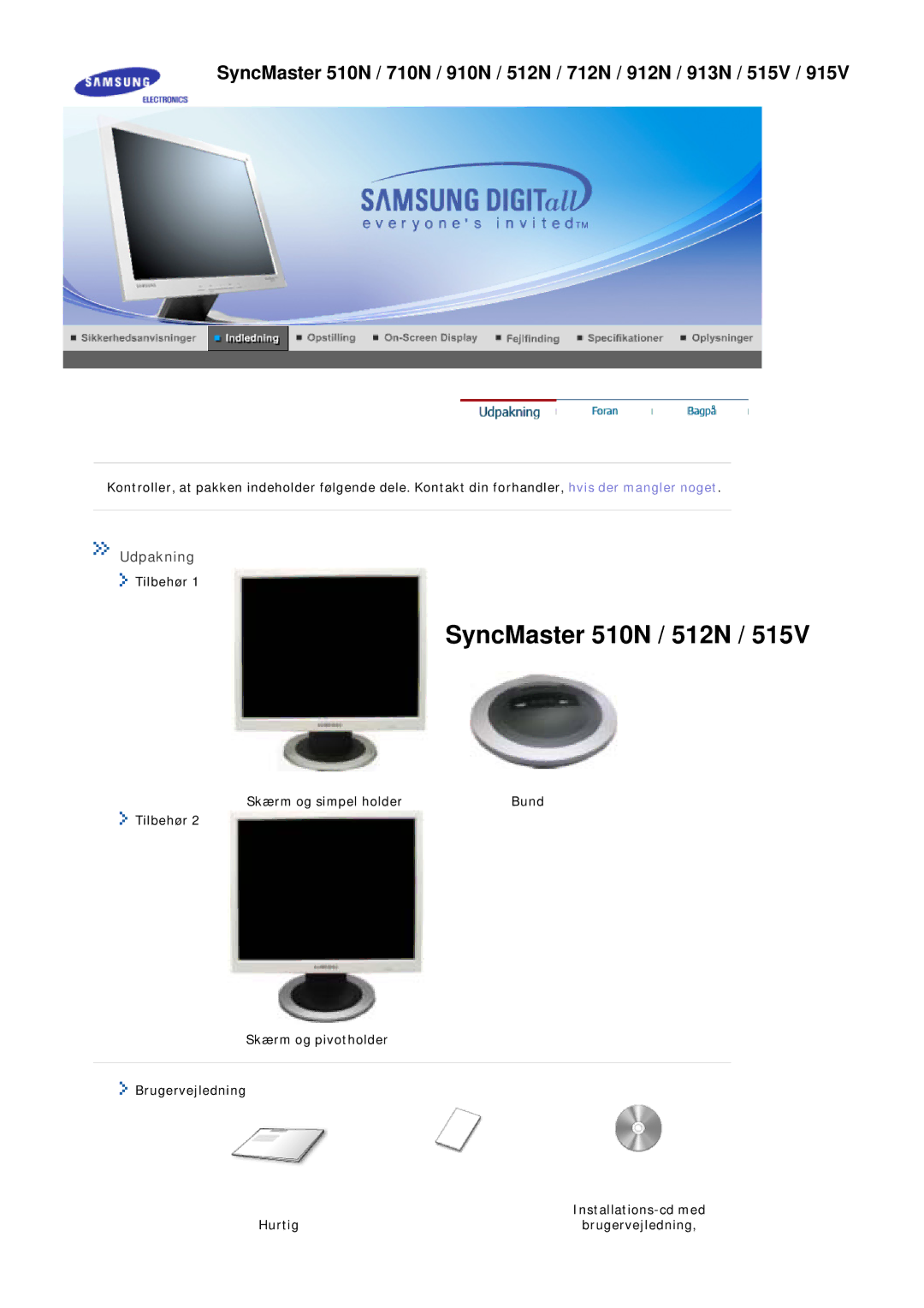 Samsung MJ17ASAS/EDC, MJ17ASKN/EDC, MJ17ASTS/EDC, MJ17ASKS/EDC, MJ17BSTSQ/EDC, MJ15ASKS/EDC manual SyncMaster 510N / 512N 