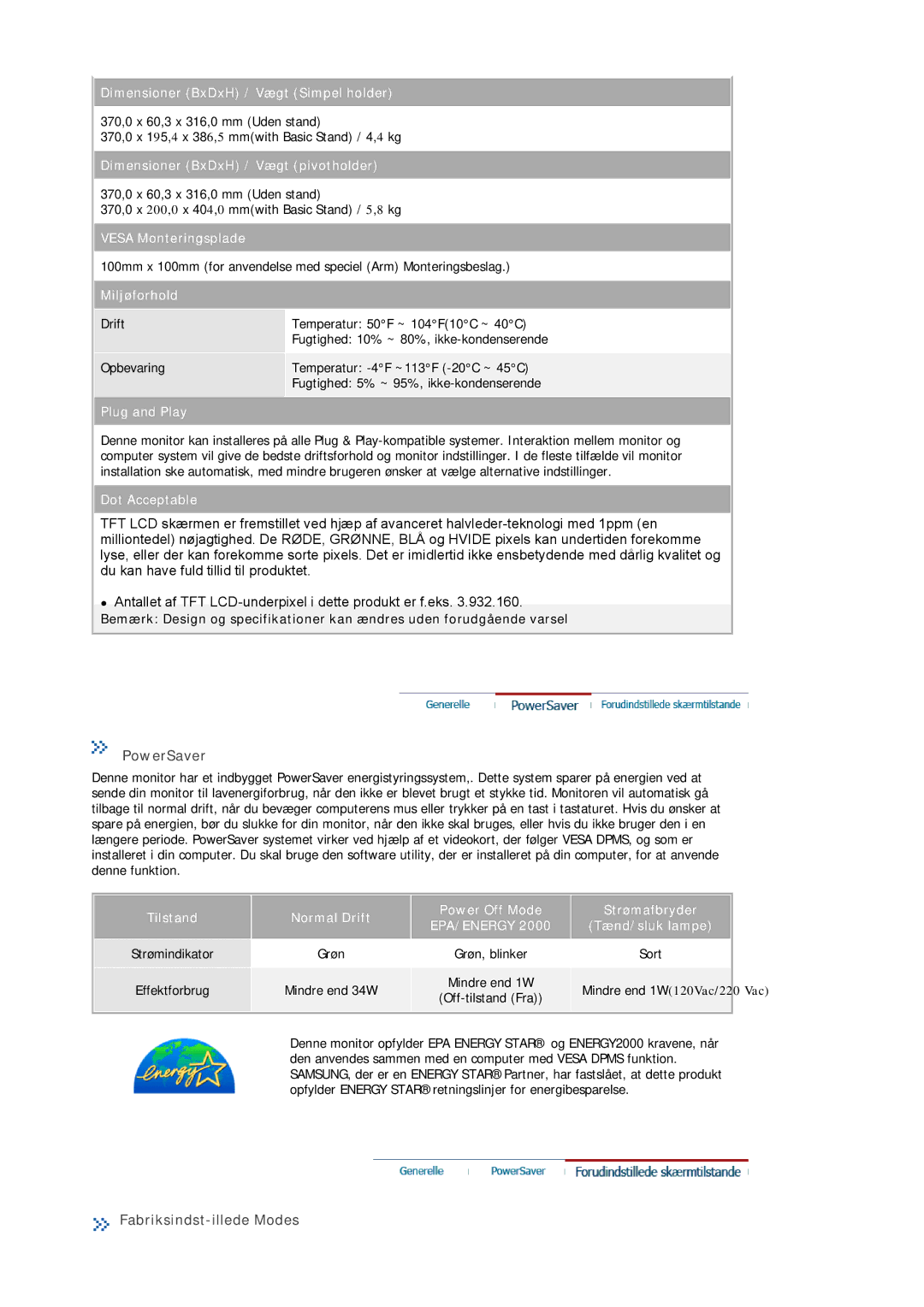 Samsung MJ17ASTS/EDC, MJ17ASKN/EDC, MJ17ASKS/EDC, MJ17BSTSQ/EDC, MJ15ASKS/EDC, MJ17ASAS/EDC, MJ17BSTSD/EDC manual Epa/Energy 