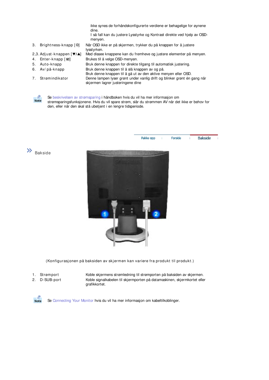 Samsung MJ17ASKN/EDC, MJ17ASTS/EDC, MJ17ASKS/EDC, MJ17BSTSQ/EDC, MJ15ASKS/EDC, MJ17ASAS/EDC, MJ17BSTSD/EDC manual Bakside 