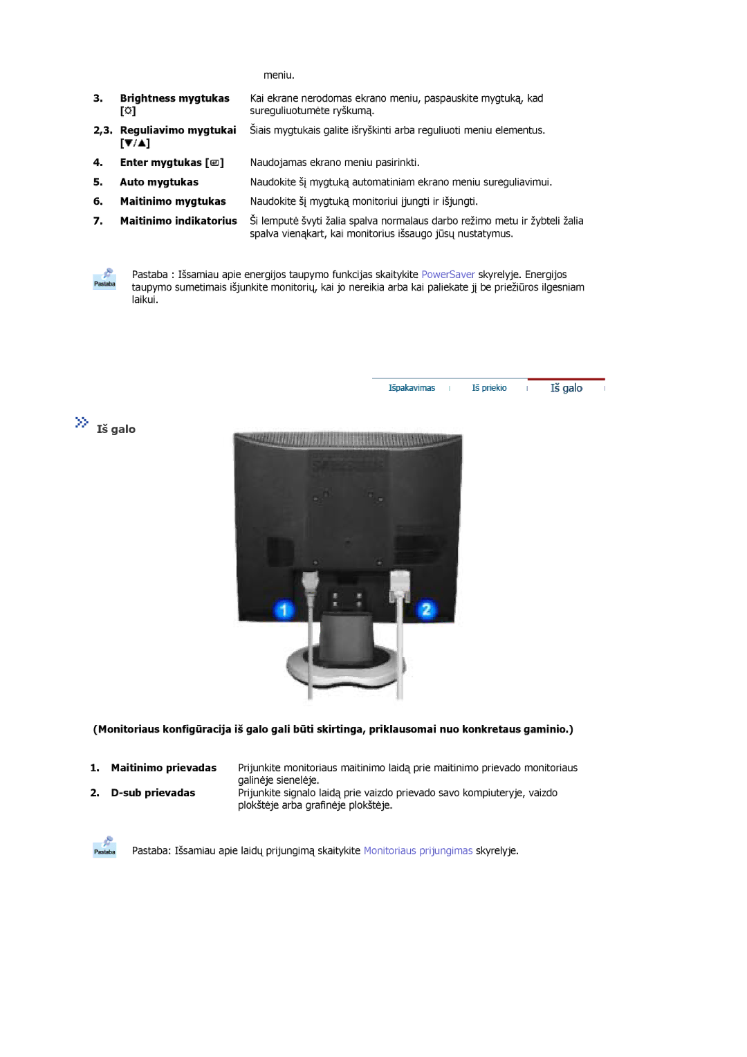 Samsung MJ17BSTSD/EDC, MJ17ASKN/EDC, MJ17ASTS/EDC, MJ17ASKS/EDC, MJ17BSTSQ/EDC, MJ15ASKS/EDC, MJ15ASKN/EDC, MJ17ASKB/EDC Iš galo 