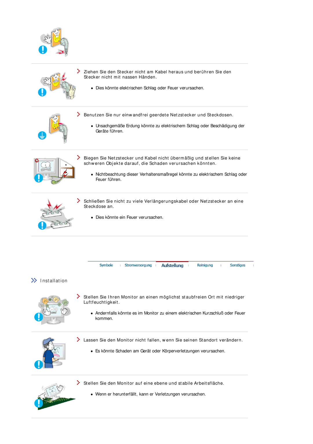 Samsung MJ17ASTS/EDC, MJ17ASKN/EDC, MJ17BSKSQ/EDC, MJ17ASSN/EDC, MJ17ASKS/EDC, MJ17BSTSQ/EDC, MJ15ASKS/EDC manual Installation 