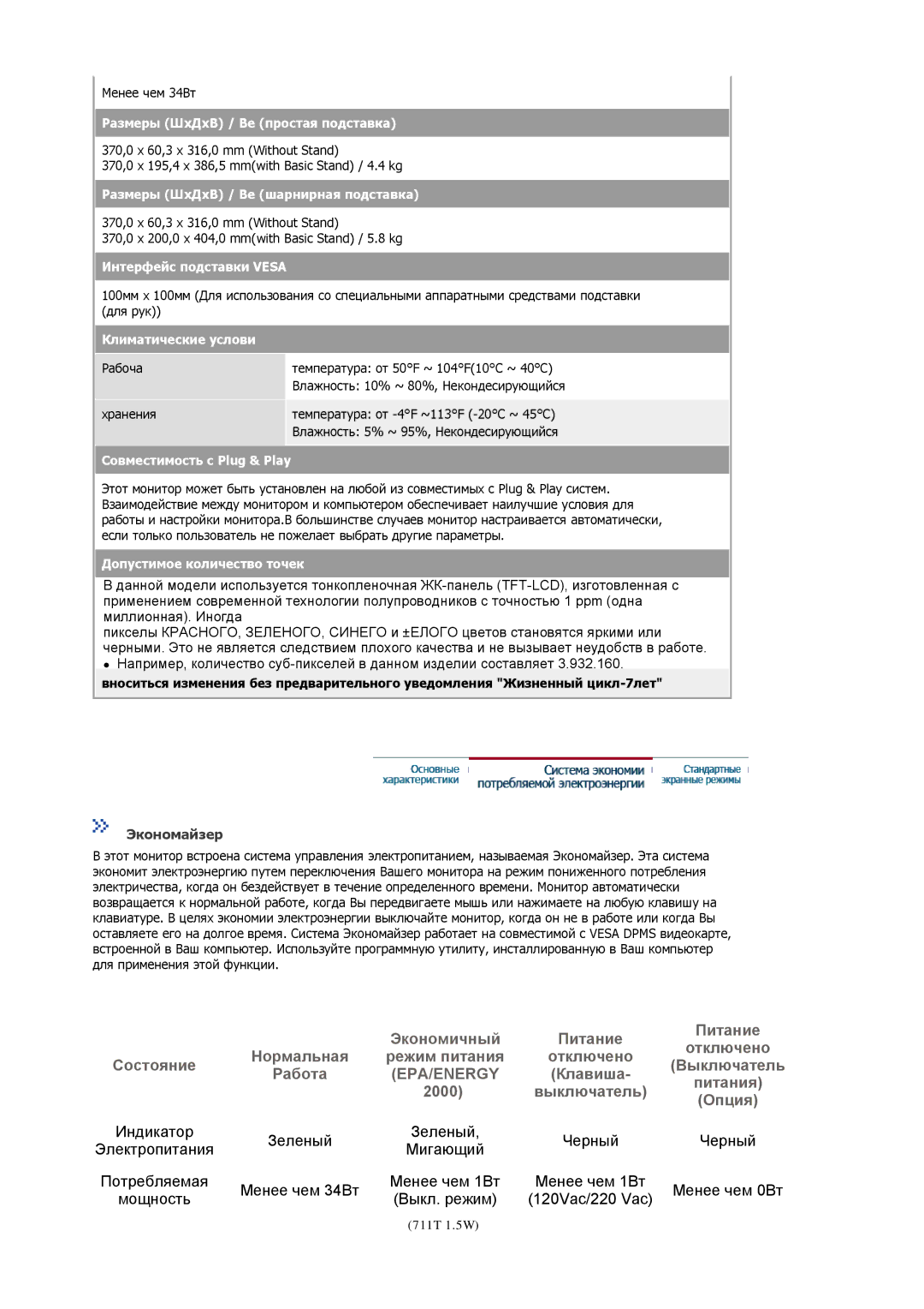 Samsung MJ17ASSS/EDC, MJ17ASKN/EDC, MJ17BSKSQ/EDC, MJ17ASSN/EDC, MJ17ASTS/EDC, MJ17ASKS/EDC, MJ17BSTSQ/EDC manual Экономайзер 