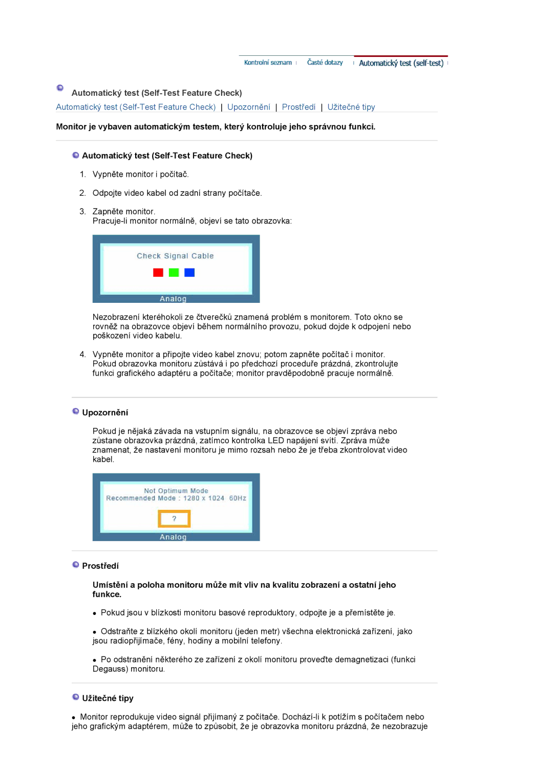 Samsung MJ19ASAS/EDC, MJ17ASKN/EDC, MJ19BSTBV/EDC, MJ17ASSN/EDC, MJ17ASTS/EDC, MJ17ASKS/EDC manual Upozornění, Užitečné tipy 