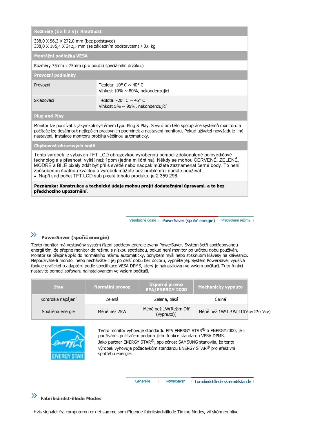 Samsung MJ15BSSS/EDC, MJ17ASKN/EDC, MJ19BSTBV/EDC, MJ17ASSN/EDC, MJ17ASTS/EDC, MJ17ASKS/EDC manual Rozměry š x h x v/ Hmotnost 