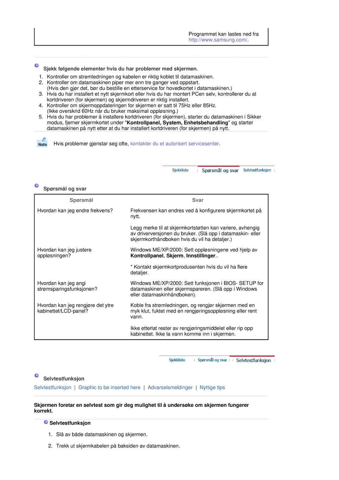 Samsung MJ17ASKS/EDC, MJ17ASKN/EDC, MJ19BSTBV/EDC, MJ17ASTS/EDC, MJ19ASKS/EDC, MJ19BSTSQ/EDC Programmet kan lastes ned fra 