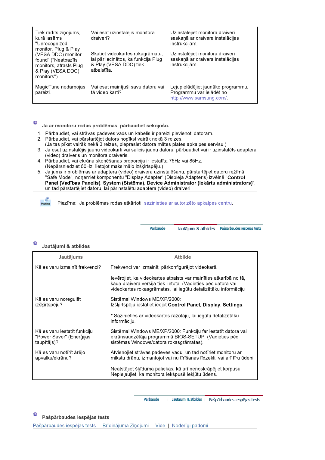 Samsung MJ17ASKB/EDC, MJ17ASKN/EDC, MJ19BSTBV/EDC, MJ17ASTS/EDC, MJ17ASKS/EDC, MJ19BSTSQ/EDC, MJ17BSTSQ/EDC manual Jautājums 