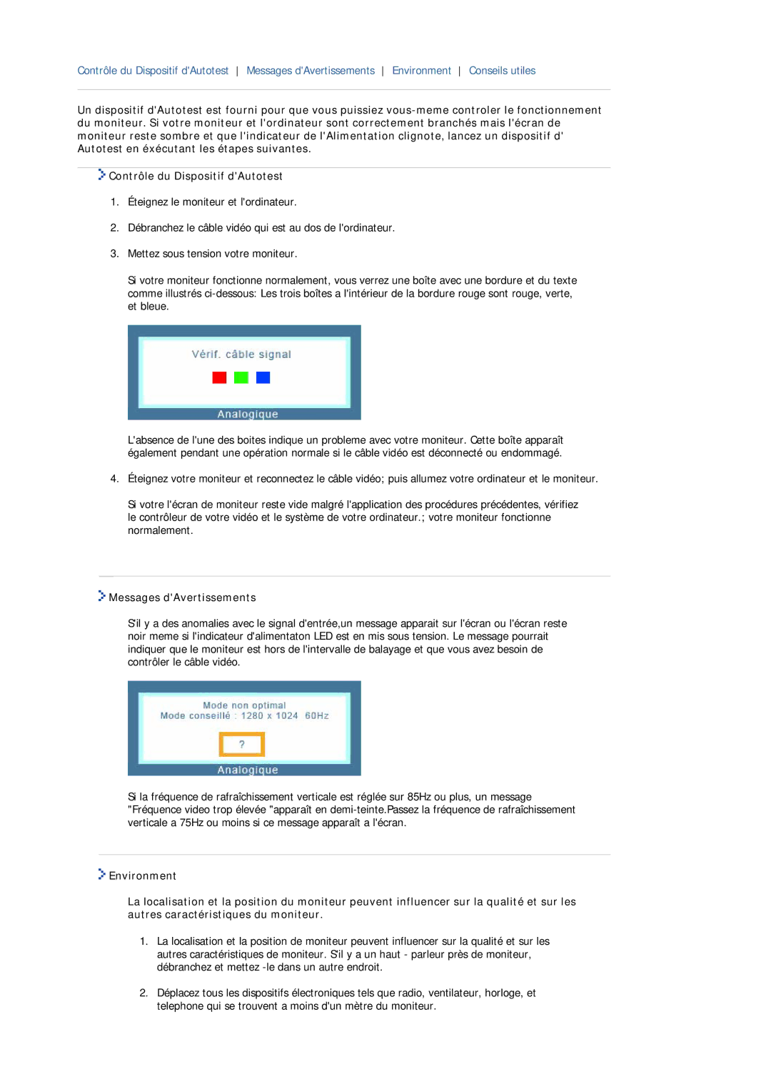 Samsung MJ17ASAS/EDC, MJ17ASTS/EDC, MJ17ASKS/EDC, MJ17BSTSQ/EDC, MJ15ASSS/EDC, MJ15ASKS/EDC manual Messages dAvertissements 