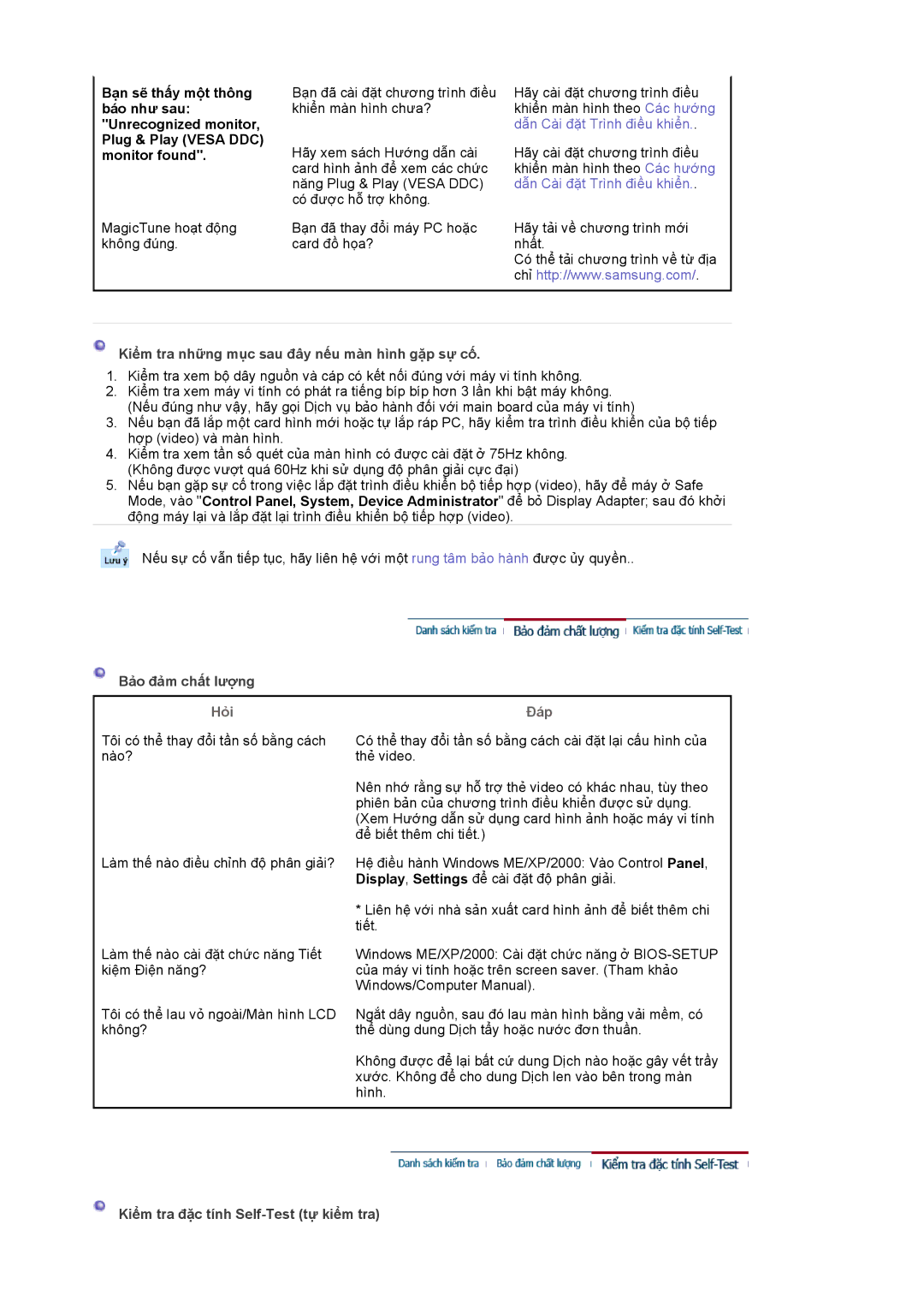 Samsung LS15MJCKS/VNT, MJ17ASTS/VNT, MJ15ASKS/VNT, LS15MJCKS/XSV manual Hỏi 