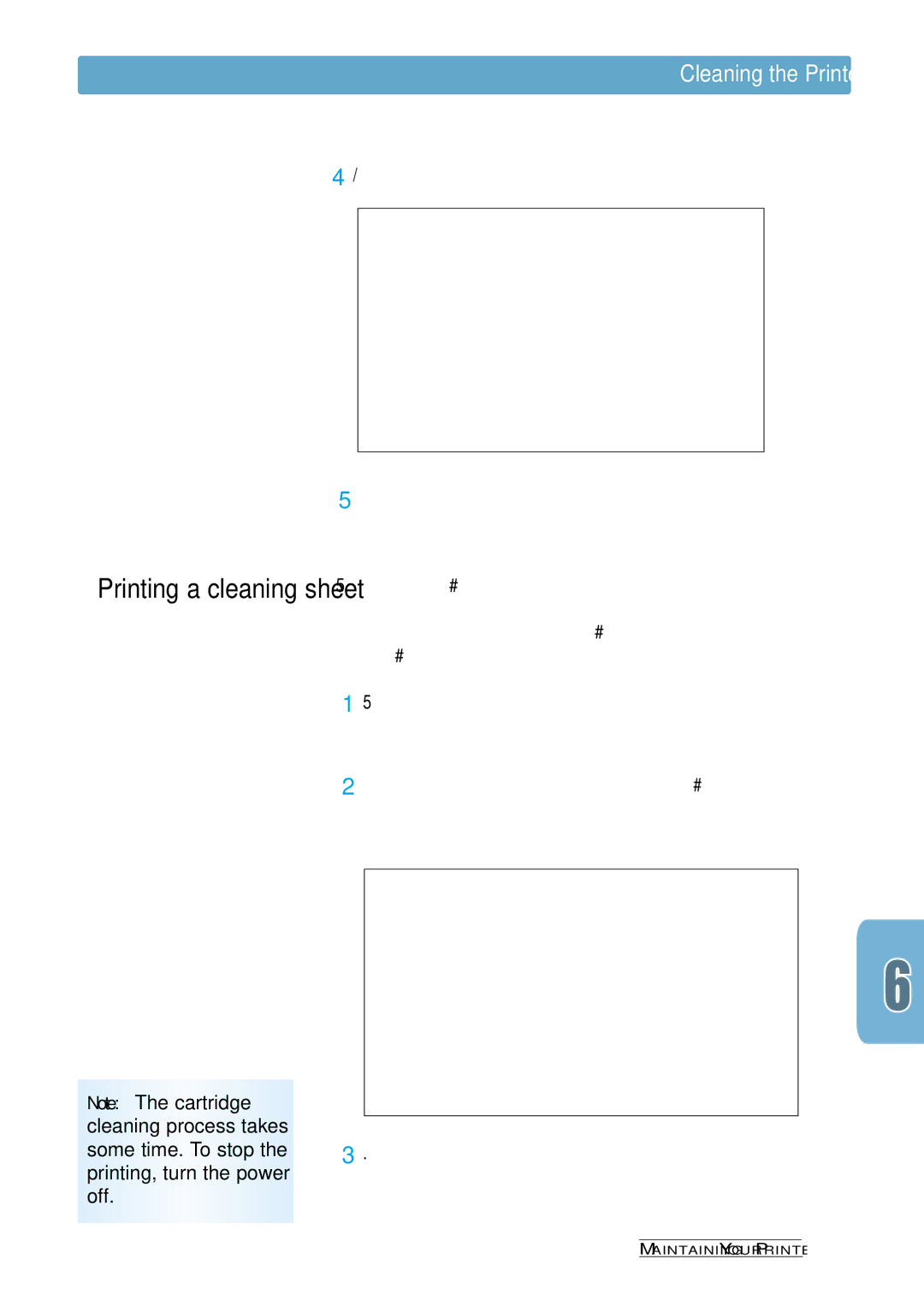 Samsung ML-1200 Series manual Cleaning the Printer 