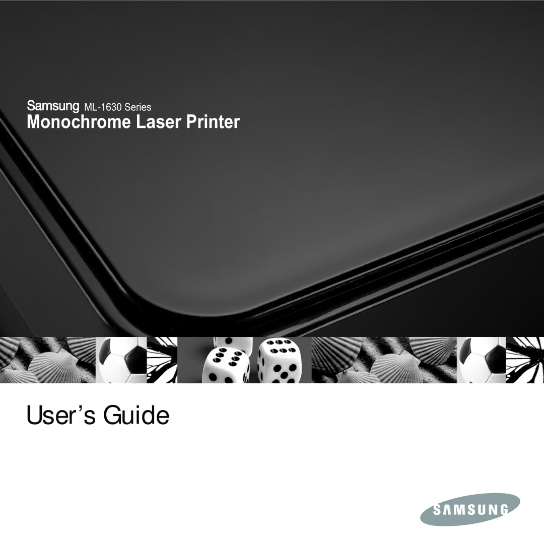 Samsung ML-1630 manual User’s Guide 