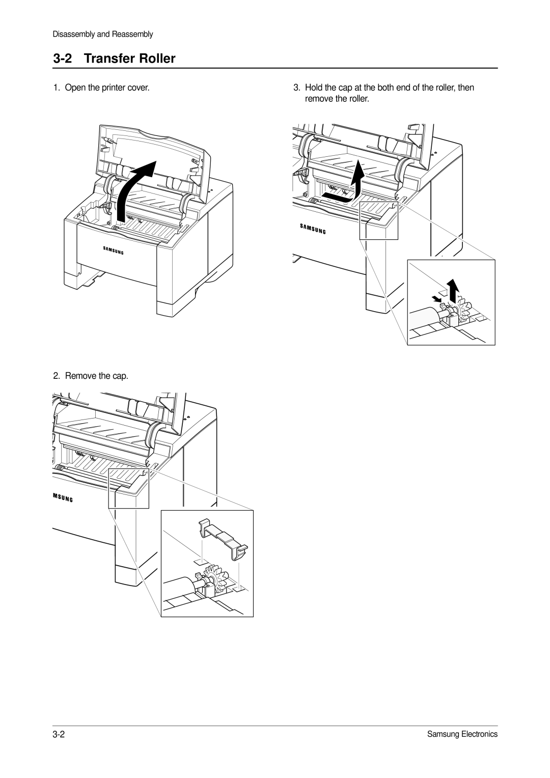 Samsung ML-1650, ML-1651N specifications Transfer Roller 