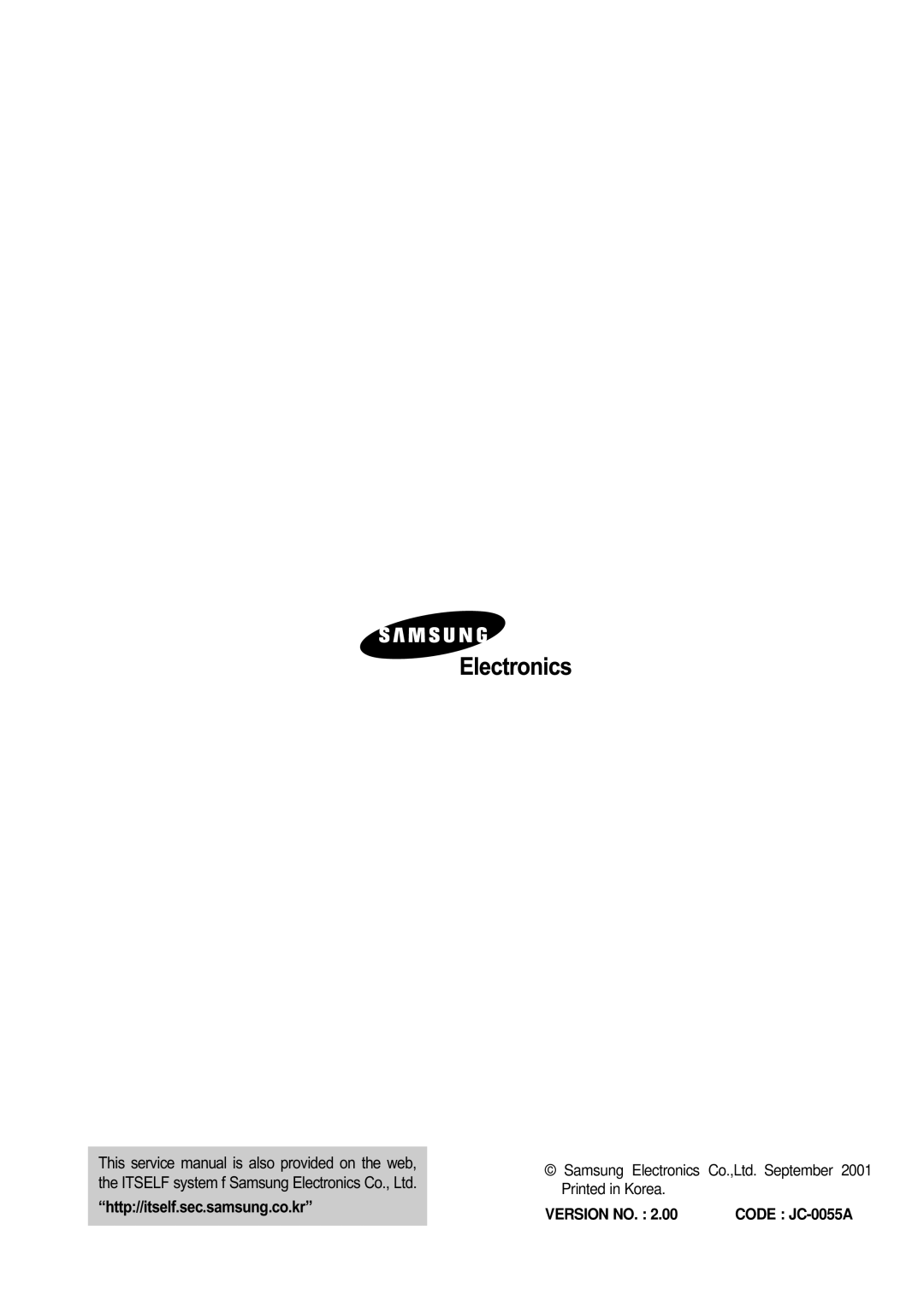 Samsung ML-1650, ML-1651N specifications Version no 