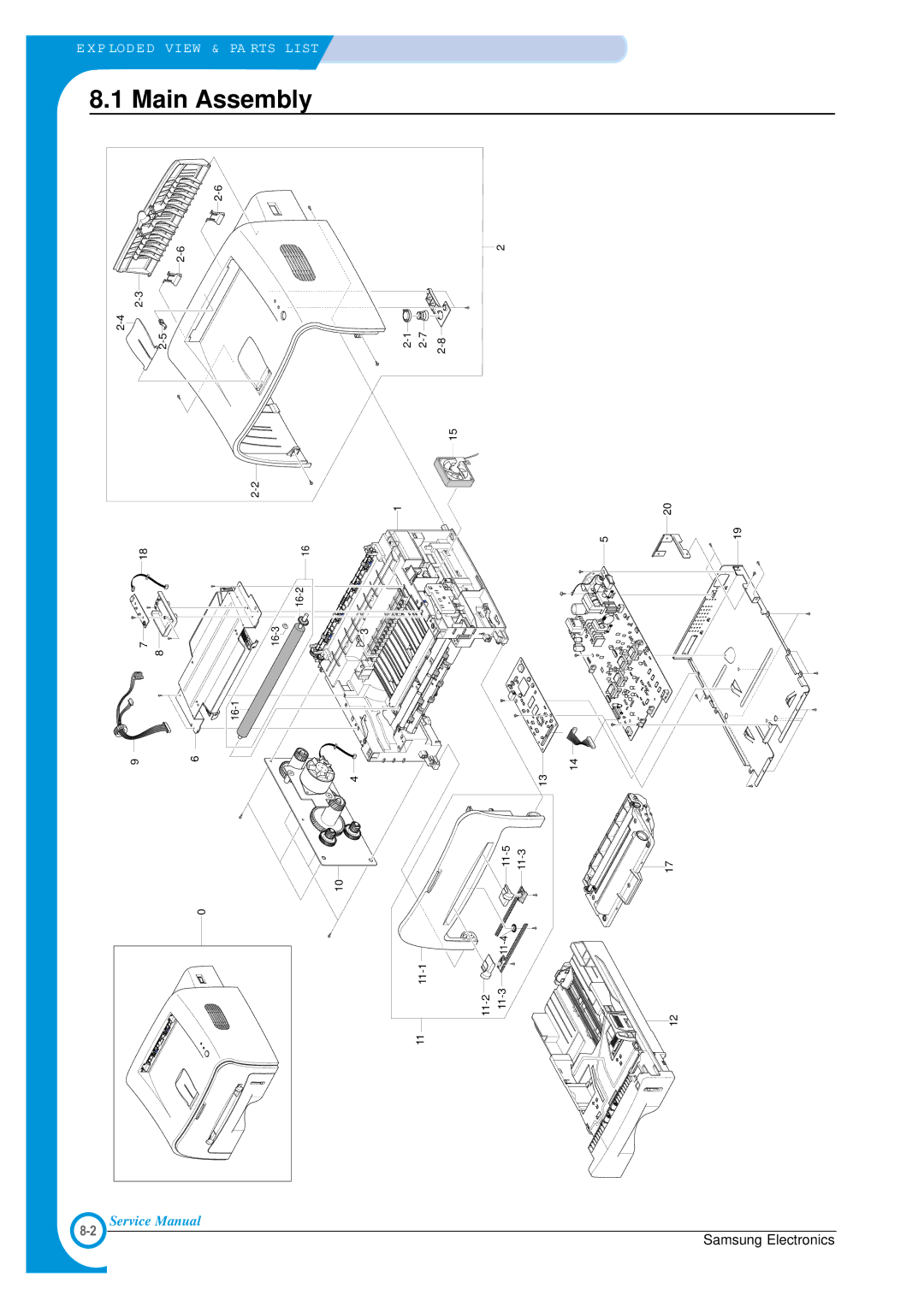 Samsung ML-1700 specifications 11-1 11-2 11-3 