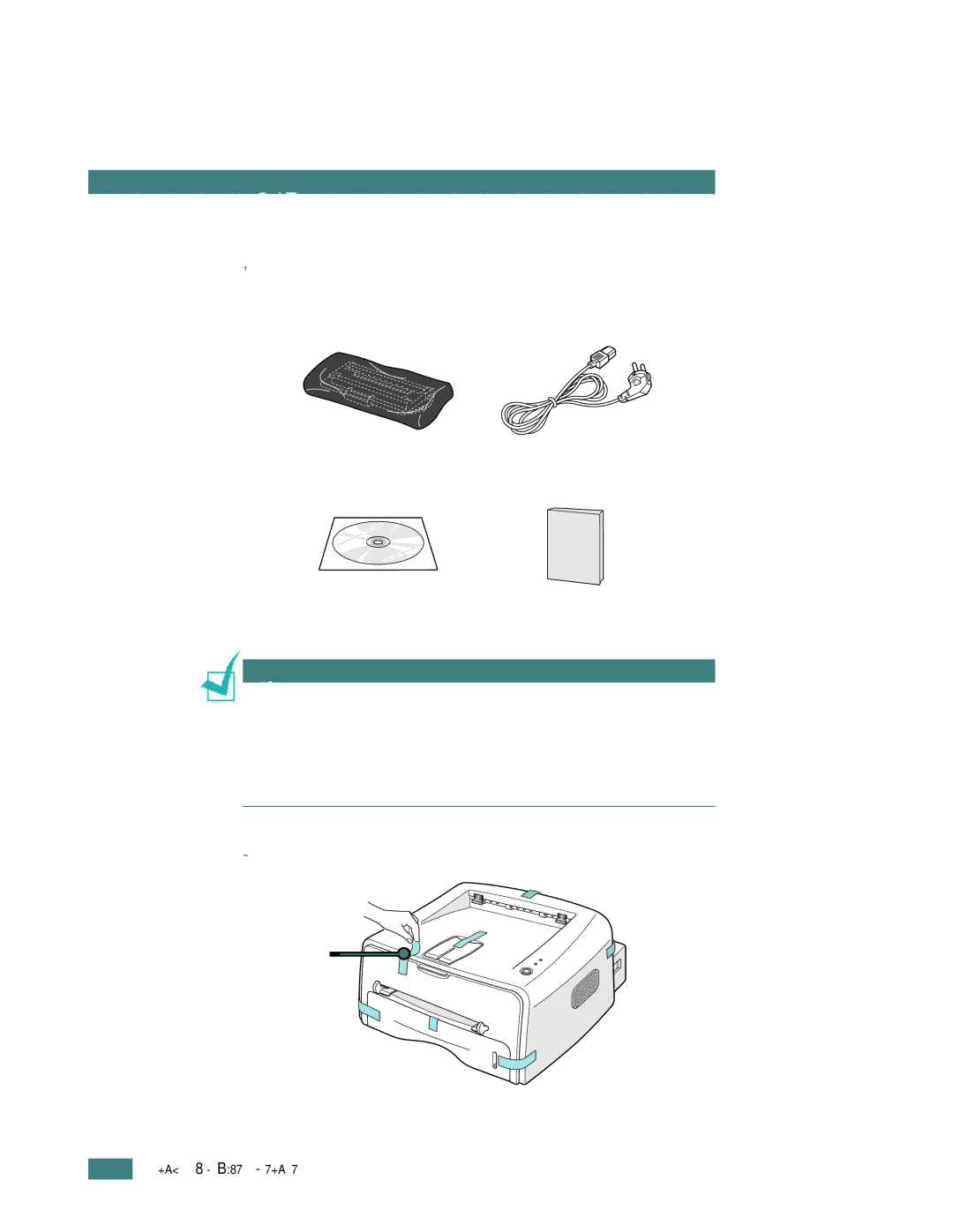 Samsung ML-1710 manual Unpacking, Components may differ from one country to another 