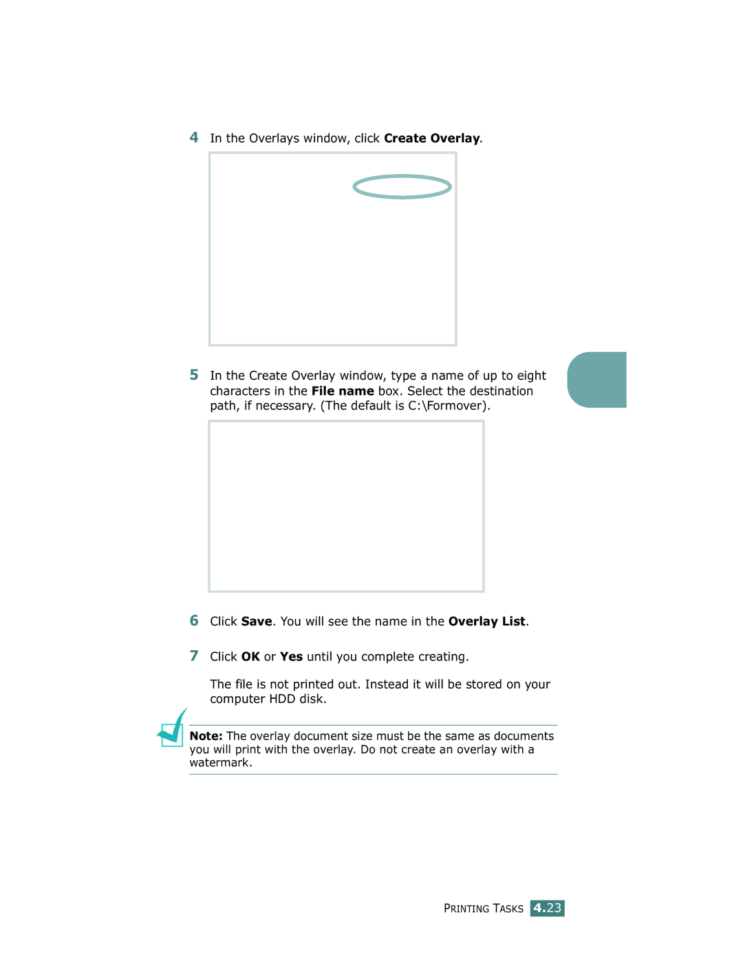 Samsung ML-1710 manual Printing Tasks 