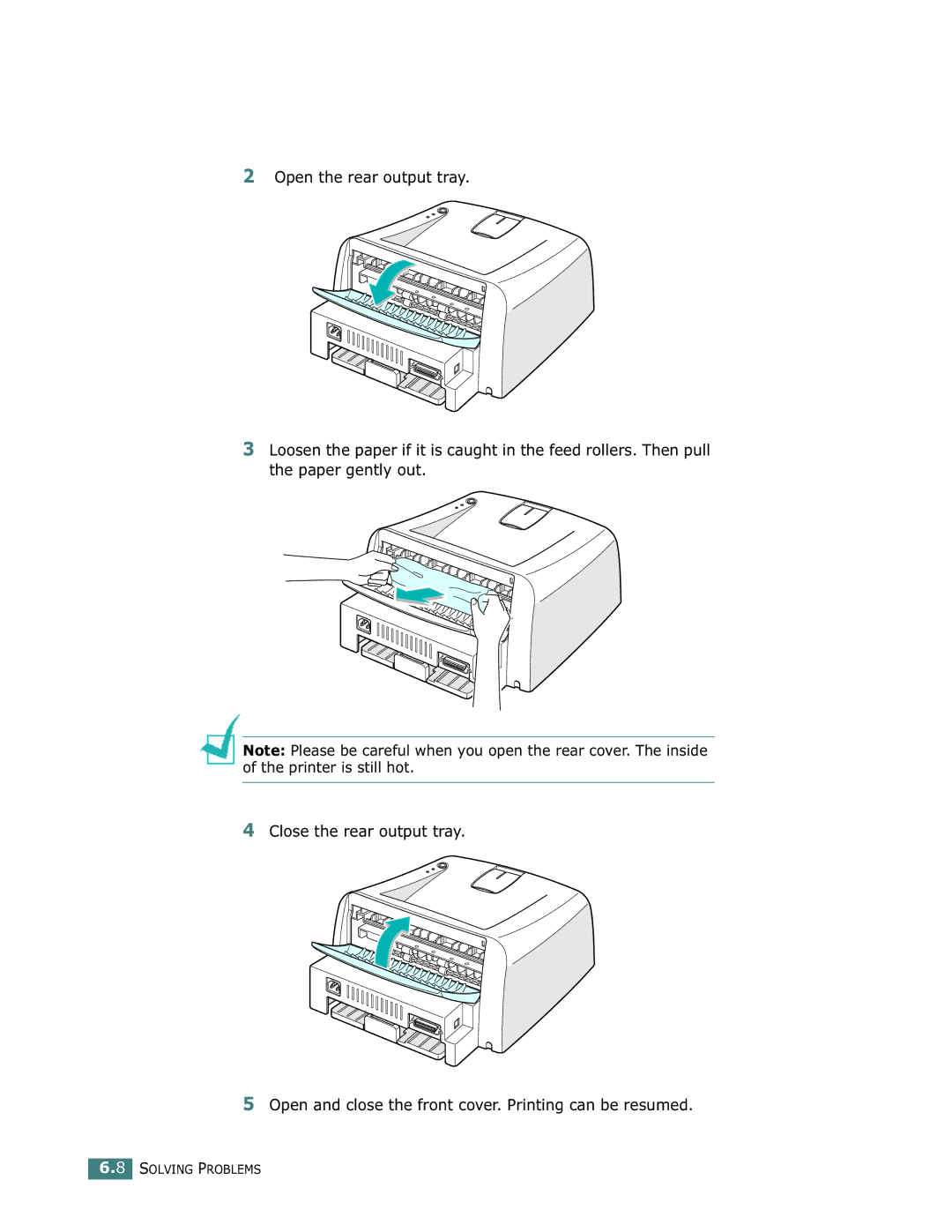 Samsung ML-1750 manual Solving Problems 