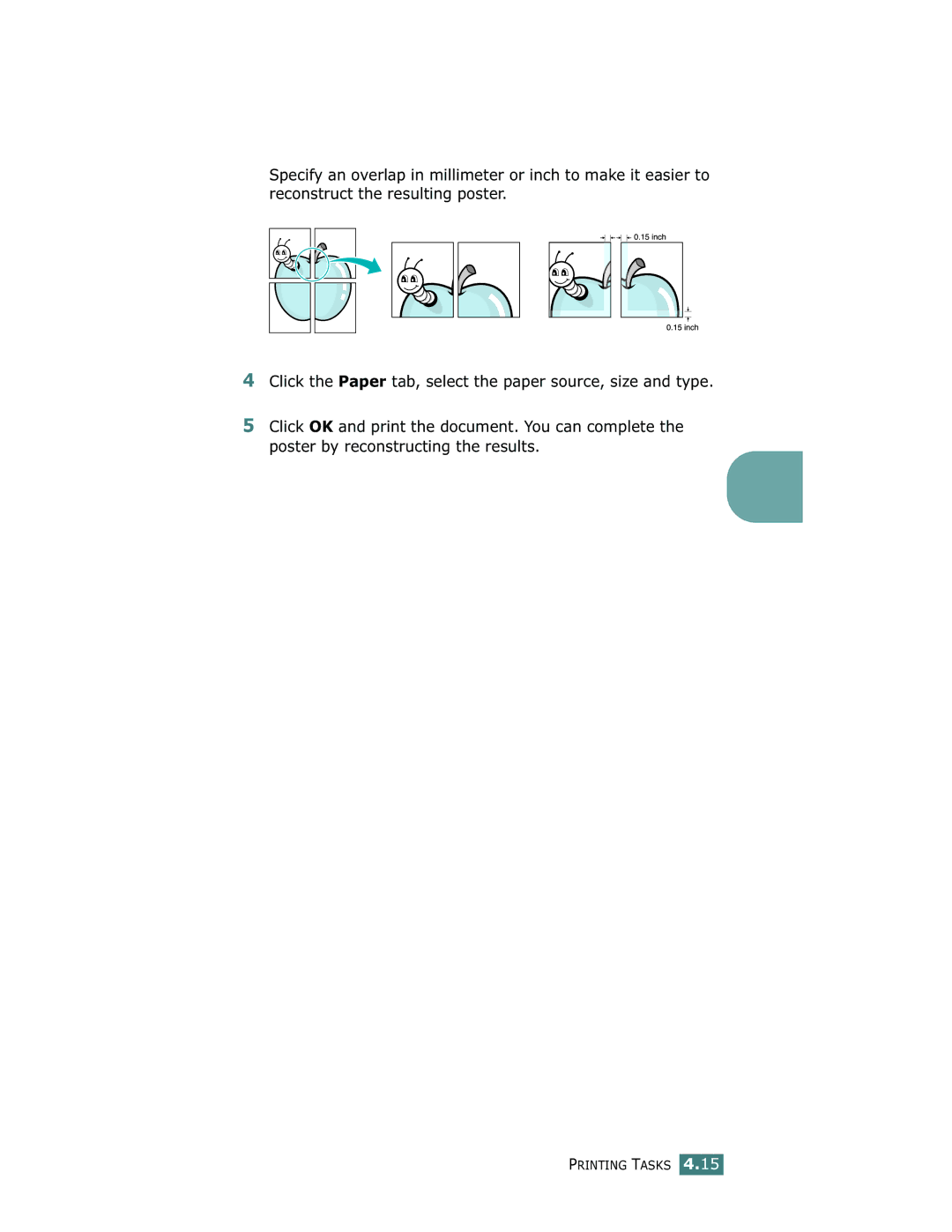 Samsung ML-1750 manual Printing Tasks 