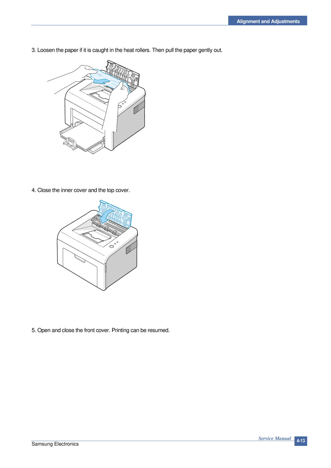 Samsung ML-2015/XEV manual Samsung Electronics 