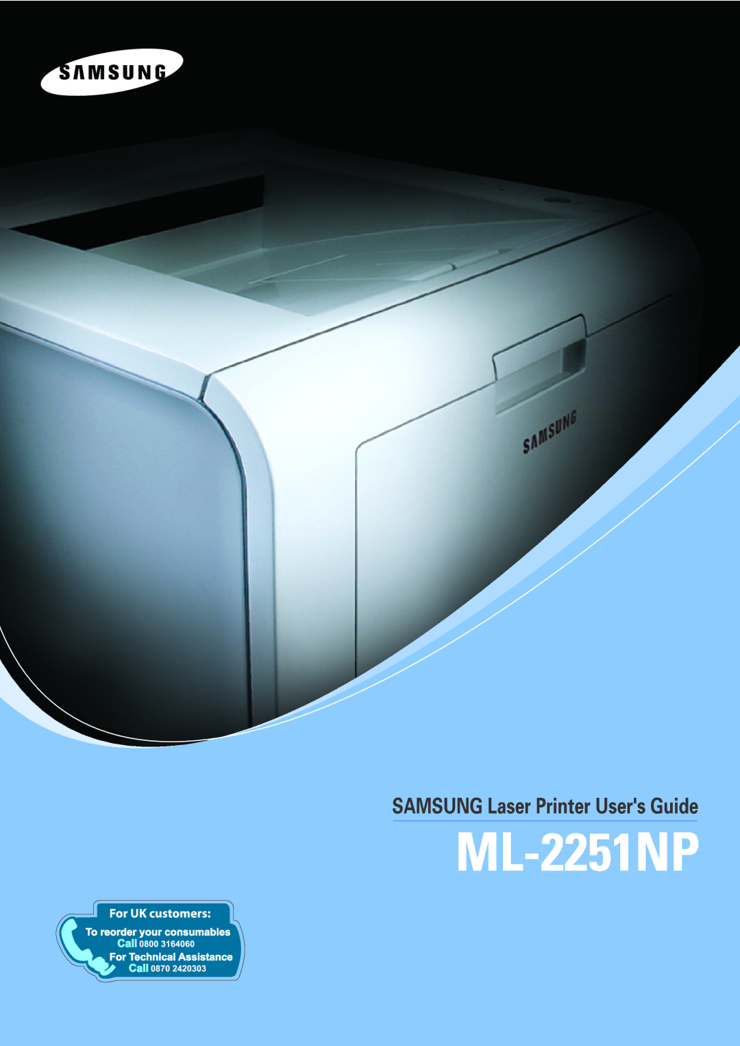 Samsung ML-2251NP manual 