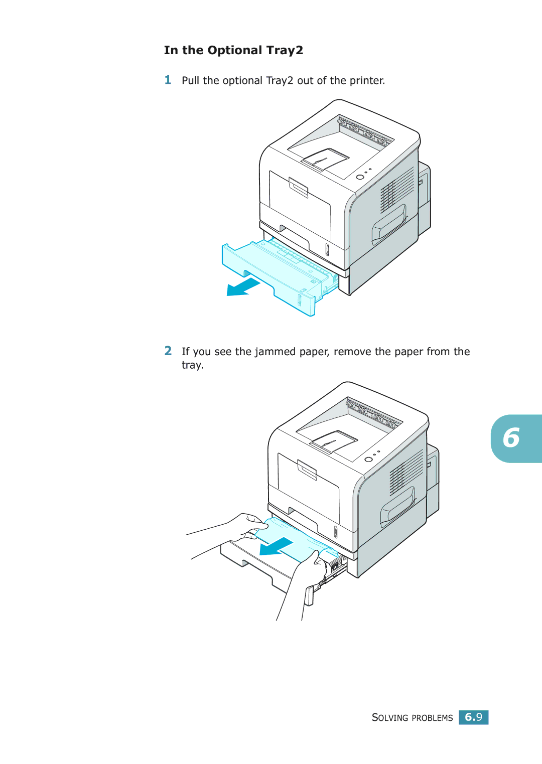 Samsung ML-2251NP manual Optional Tray2 