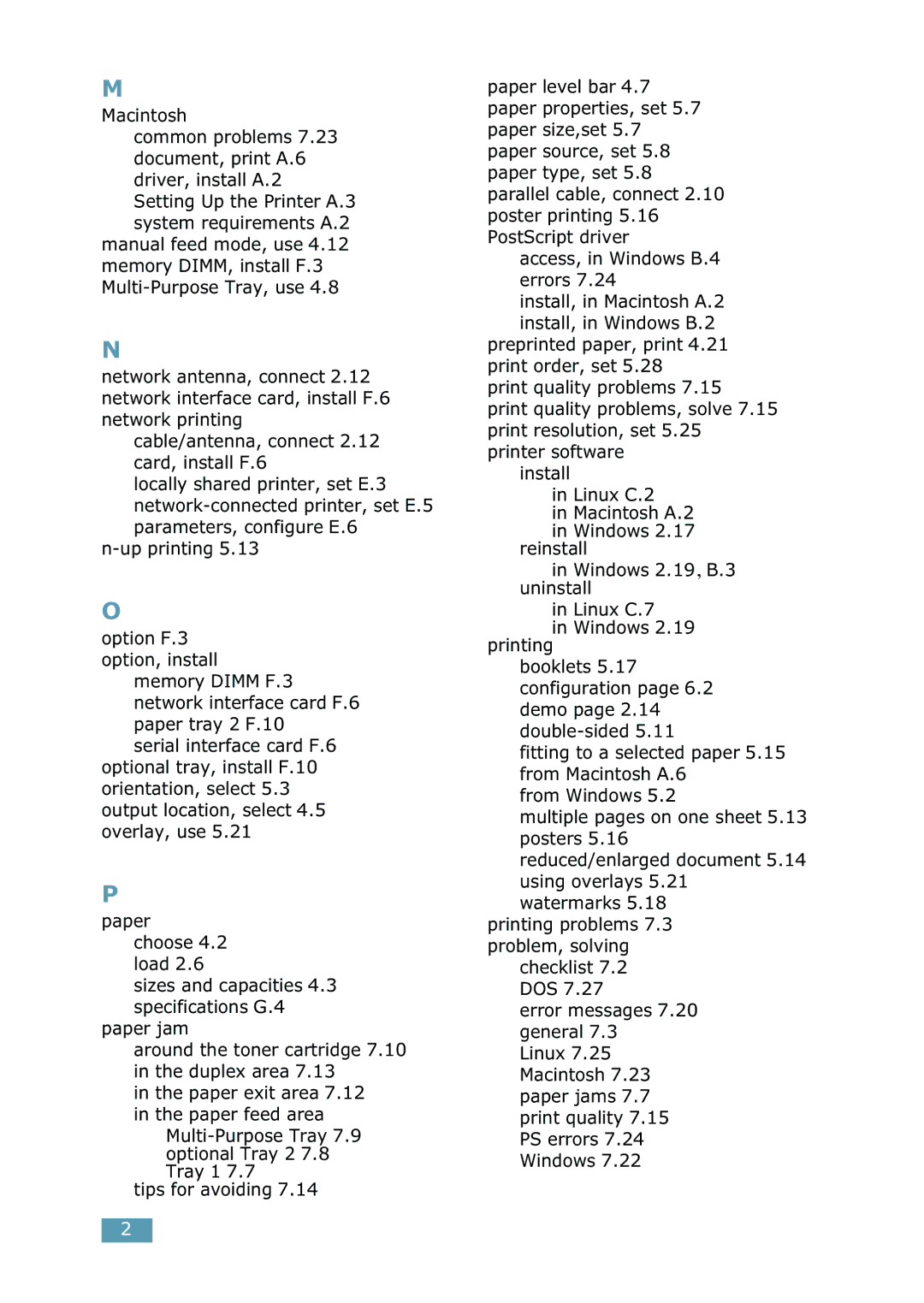 Samsung ML-2550 Series manual 