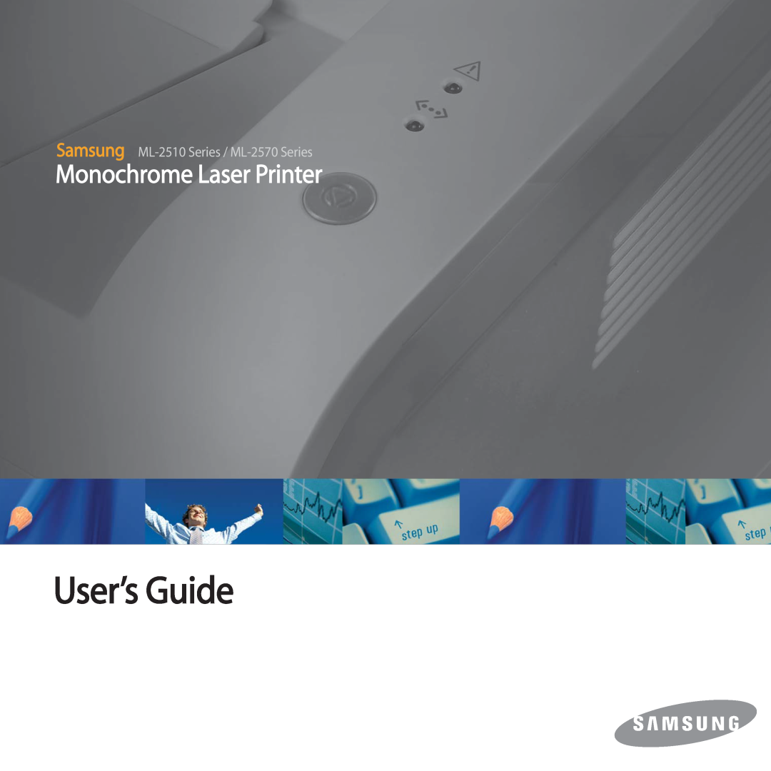 Samsung manual User’s Guide, Monochrome Laser Printer, Samsung ML-2510 Series / ML-2570 Series 