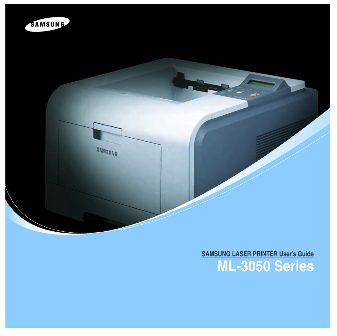 Samsung ML-3050 manual 