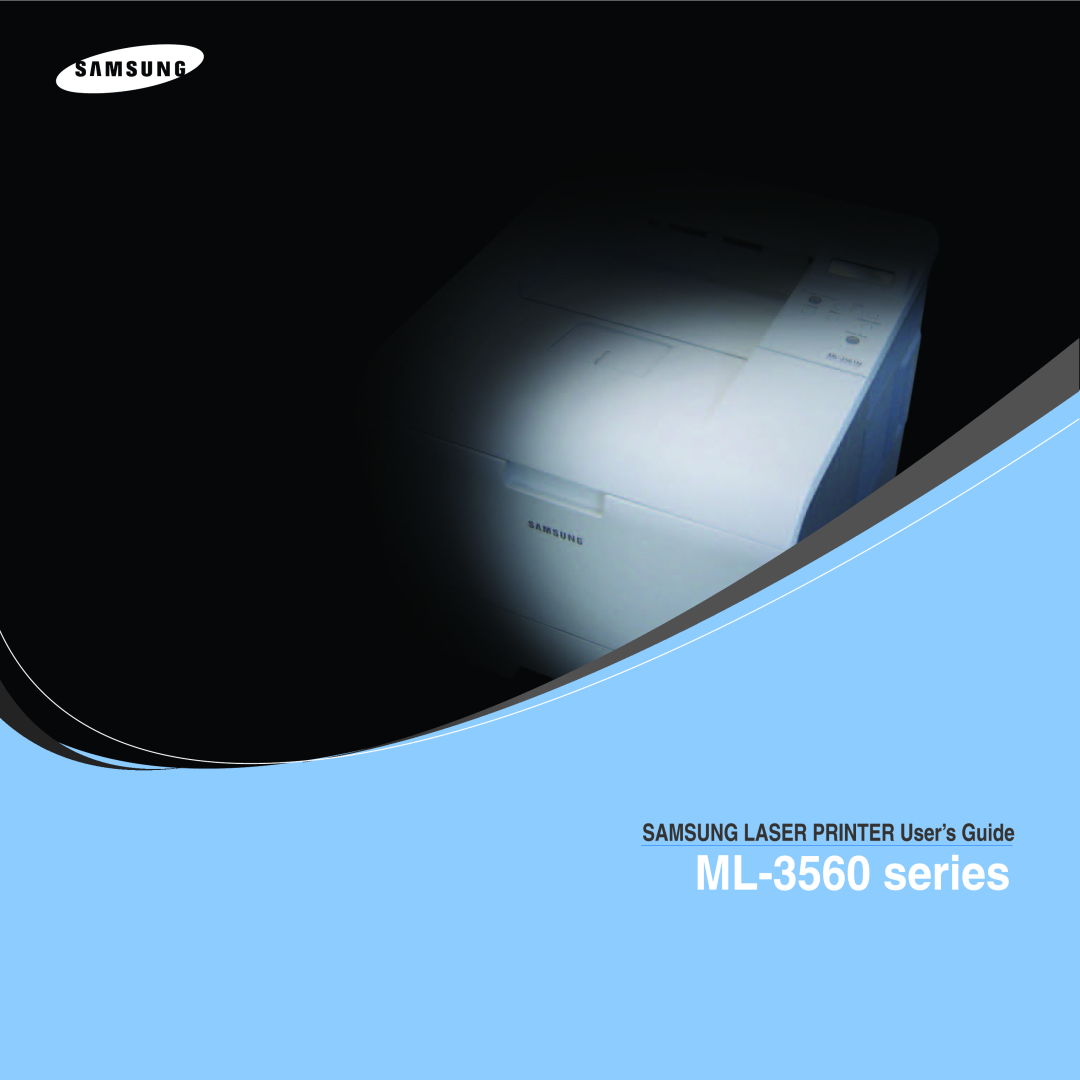 Samsung ML-3560 Series manual 