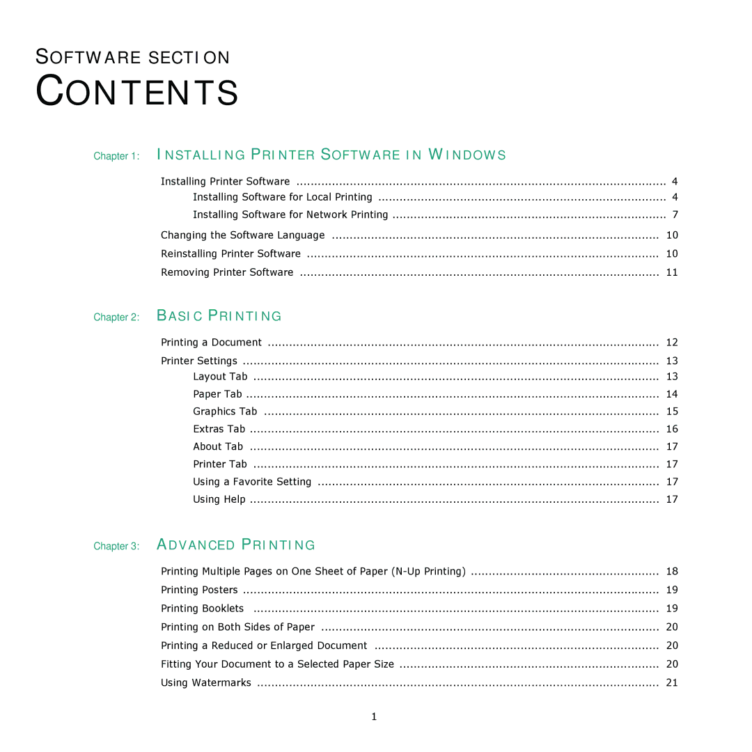 Samsung ML-4050N manual Contents 