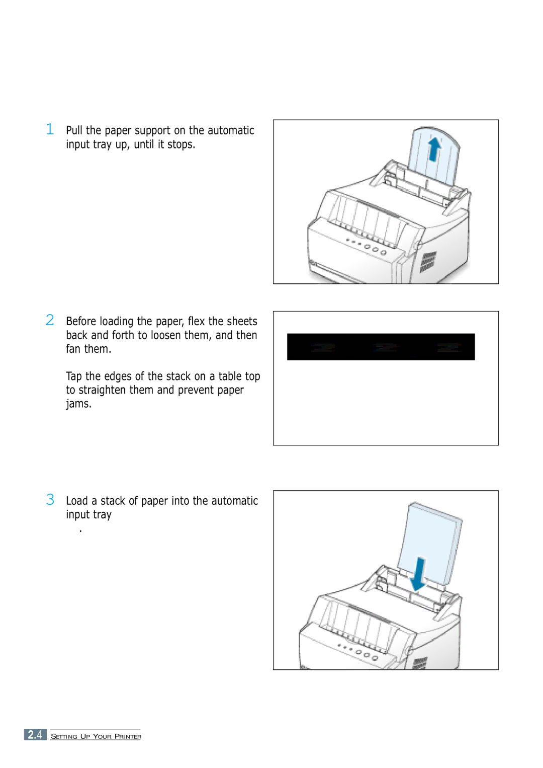 Samsung ML-4600 manual Load Paper 