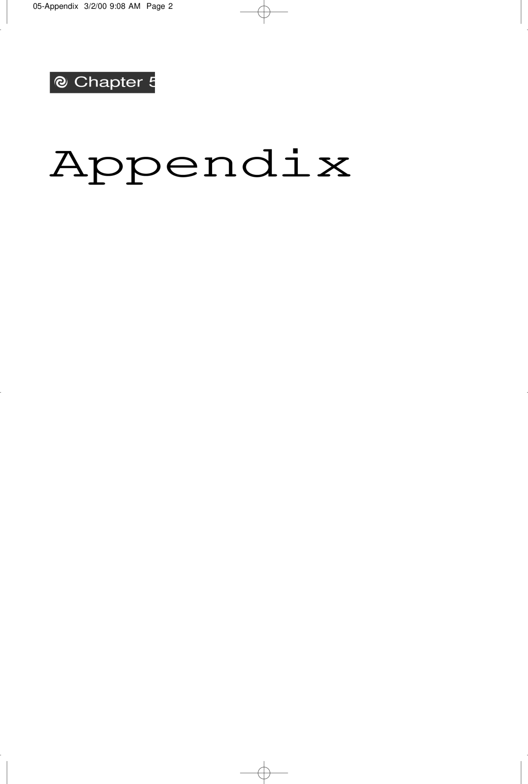 Samsung ML-5200A manual Appendix 