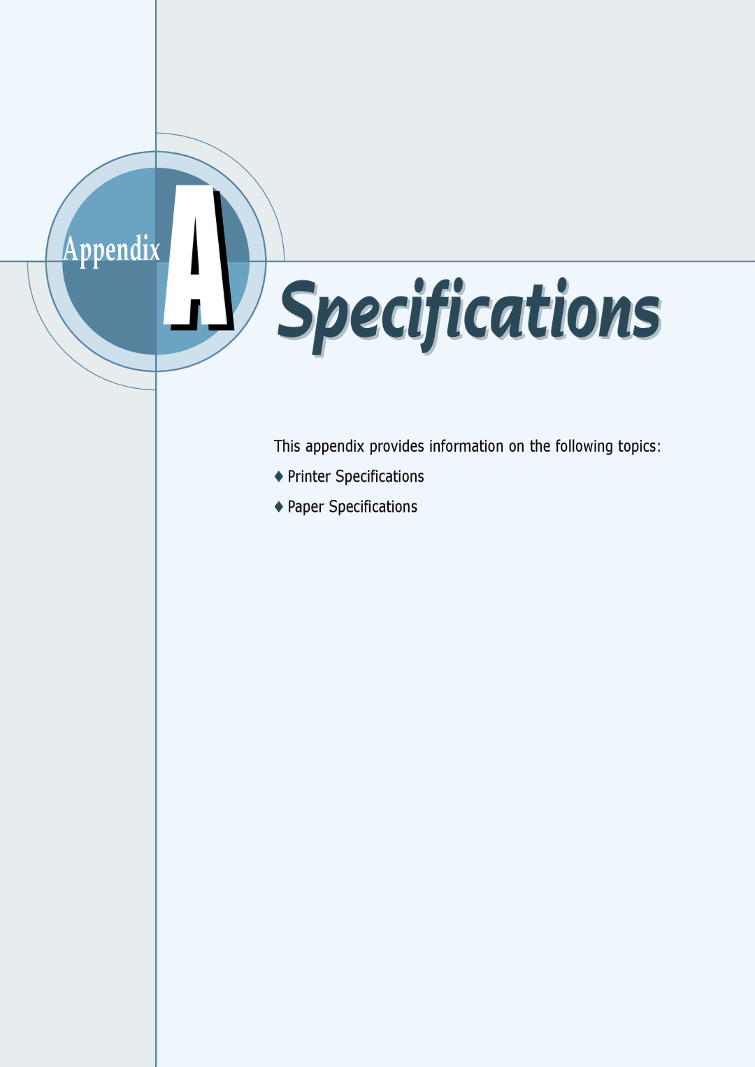 Samsung ML-6060S, ML-6060N manual Appendix a 