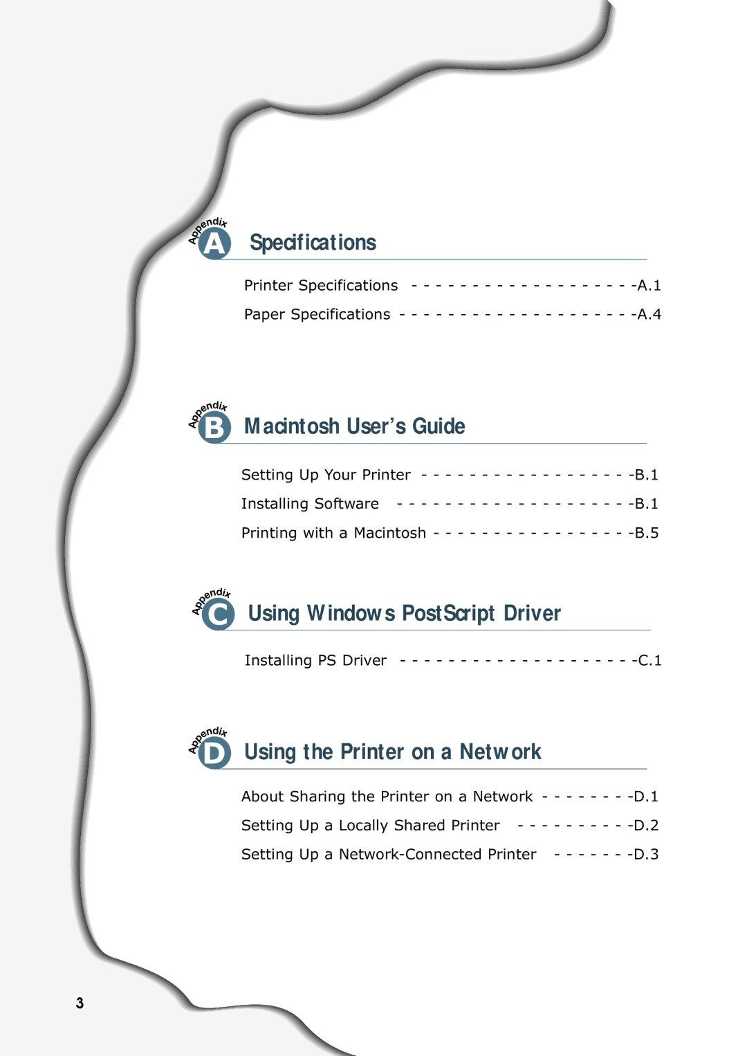 Samsung ML-7300 manual Specifications 