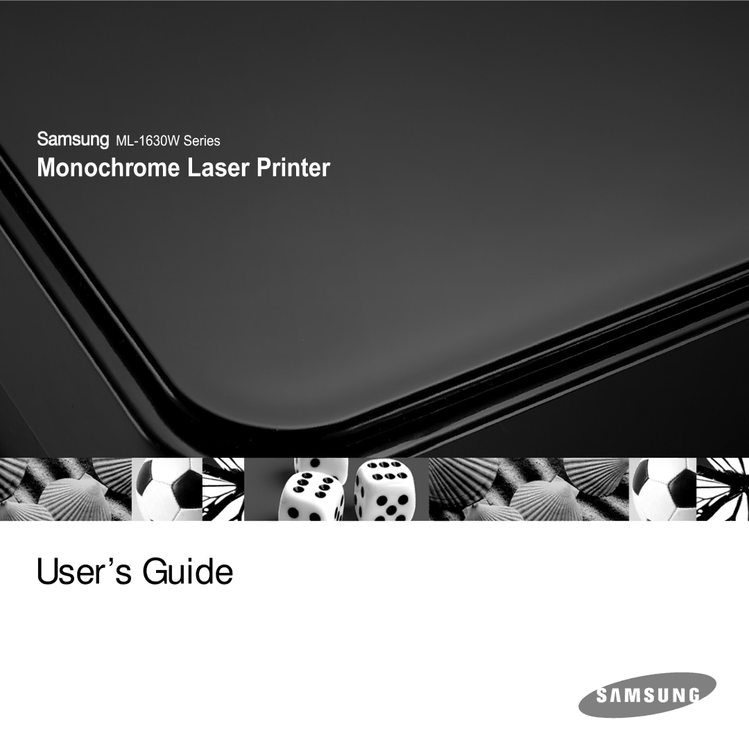 Samsung ML-D1630A manual User’s Guide 